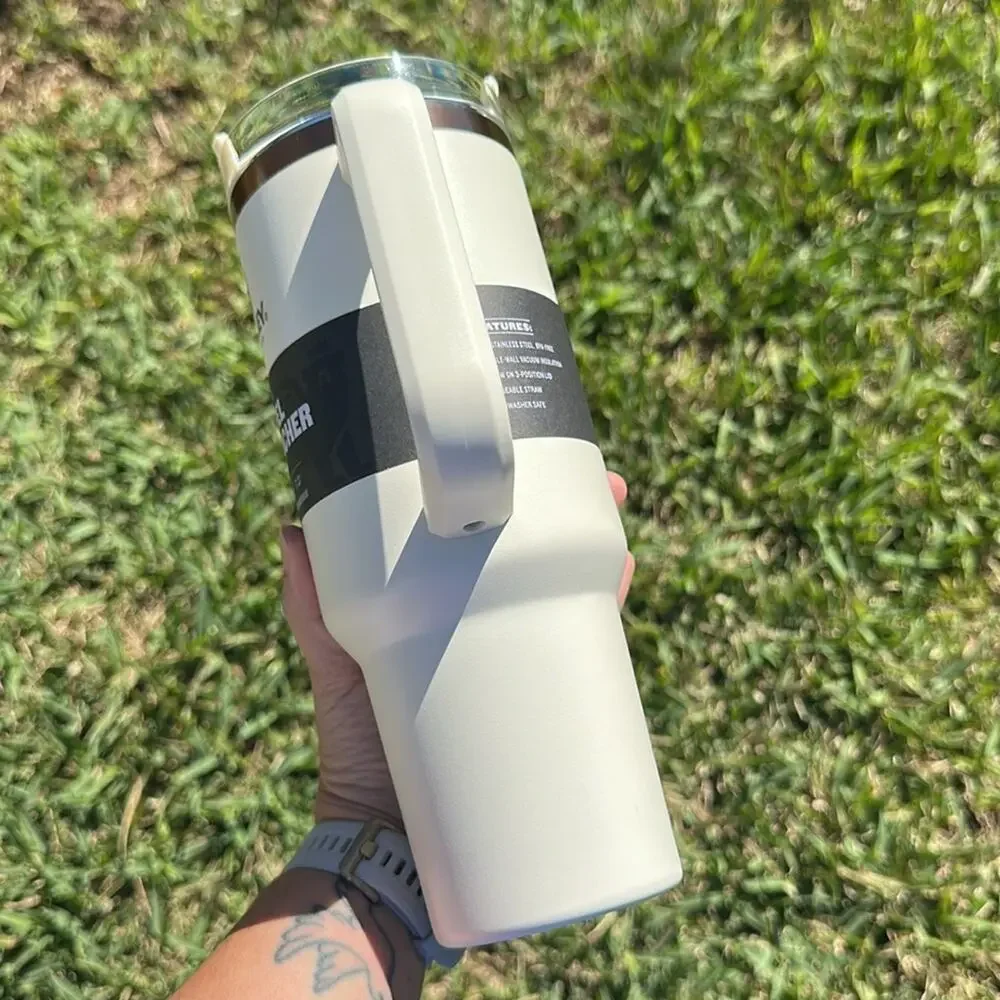 NWT Stanley X Magnolia Adventure Quencher 40oz Tumbler‎ Cream & Copper